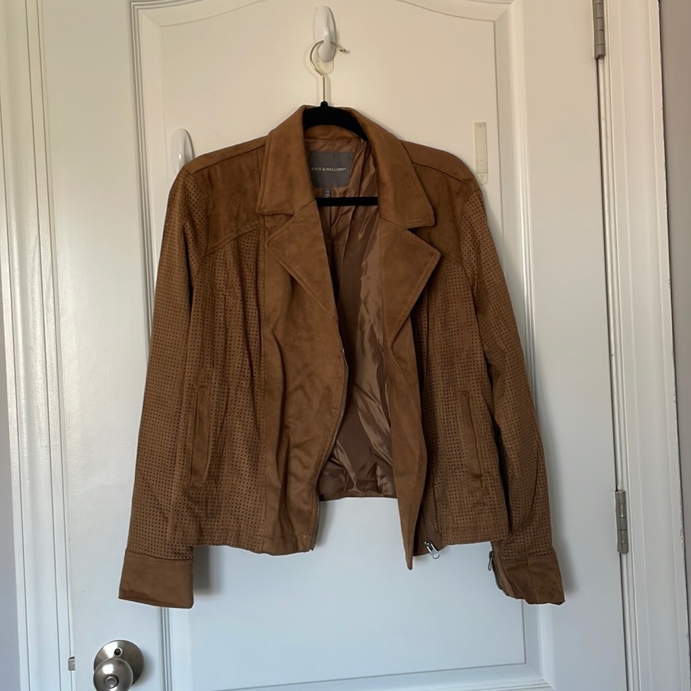 Brown Suede Kate & Mallory jacket